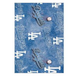 mlb los angeles dodgers area rug non slip baseball carpet home decor gift idea for fans lad112