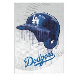 mlb los angeles dodgers area rug non slip baseball carpet home decor gift idea for fans lad119