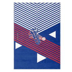 mlb los angeles dodgers area rug non slip baseball carpet home decor gift idea for fans lad120