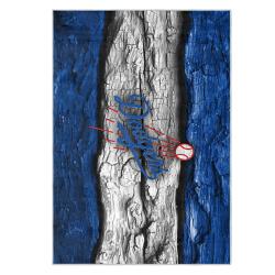 mlb los angeles dodgers area rug non slip baseball carpet home decor gift idea for fans lad121