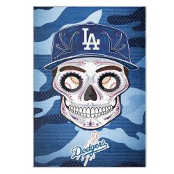 mlb los angeles dodgers area rug non slip baseball carpet home decor gift idea for fans lad14