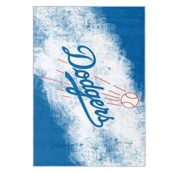 mlb los angeles dodgers area rug non slip baseball carpet home decor gift idea for fans lad141