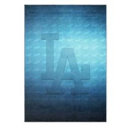 mlb los angeles dodgers area rug non slip baseball carpet home decor gift idea for fans lad143