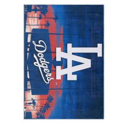 mlb los angeles dodgers area rug non slip baseball carpet home decor gift idea for fans lad162