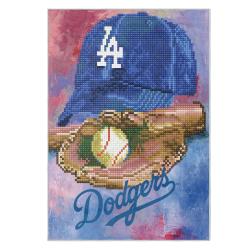 mlb los angeles dodgers area rug non slip baseball carpet home decor gift idea for fans lad163