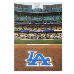 mlb los angeles dodgers area rug non slip baseball carpet home decor gift idea for fans lad166