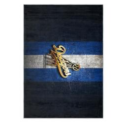 mlb los angeles dodgers area rug non slip baseball carpet home decor gift idea for fans lad173