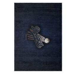 mlb los angeles dodgers area rug non slip baseball carpet home decor gift idea for fans lad28