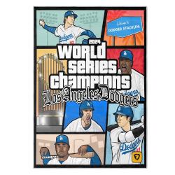 mlb los angeles dodgers area rug non slip baseball carpet home decor gift idea for fans lad47