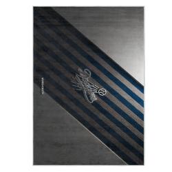 mlb los angeles dodgers area rug non slip baseball carpet home decor gift idea for fans lad51