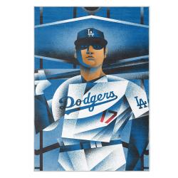 mlb los angeles dodgers area rug non slip baseball carpet home decor gift idea for fans lad53
