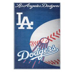 mlb los angeles dodgers area rug non slip baseball carpet home decor gift idea for fans lad55