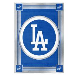mlb los angeles dodgers area rug non slip baseball carpet home decor gift idea for fans lad58