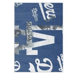 mlb los angeles dodgers area rug non slip baseball carpet home decor gift idea for fans lad68