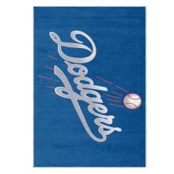 mlb los angeles dodgers area rug non slip baseball carpet home decor gift idea for fans lad76