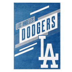 mlb los angeles dodgers area rug non slip baseball carpet home decor gift idea for fans lad77