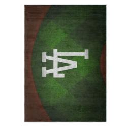 mlb los angeles dodgers area rug non slip baseball carpet home decor gift idea for fans lad79