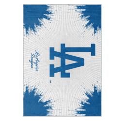 mlb los angeles dodgers area rug non slip baseball carpet home decor gift idea for fans lad8