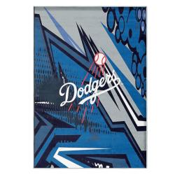 mlb los angeles dodgers area rug non slip baseball carpet home decor gift idea for fans lad9