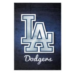 mlb los angeles dodgers area rug non slip baseball carpet home decor gift idea for fans lad92