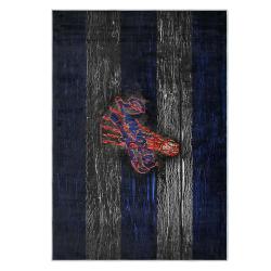 mlb los angeles dodgers area rug non slip baseball carpet home decor gift idea for fans lad99