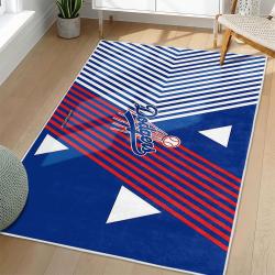 MLB Los Angeles Dodgers Area Rug Non-Slip Baseball Carpet Home Decor Gift Idea For Fans LAD120