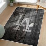 mlb los angeles dodgers area rug non slip baseball carpet home decor gift idea for fans living room lad13