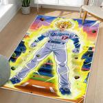 mlb los angeles dodgers area rug non slip baseball carpet home decor gift idea for fans living room lad158