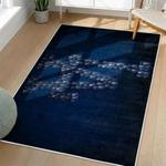 mlb los angeles dodgers area rug non slip baseball carpet home decor gift idea for fans living room lad30