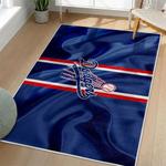 mlb los angeles dodgers area rug non slip baseball carpet home decor gift idea for fans living room lad33