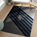 mlb los angeles dodgers area rug non slip baseball carpet home decor gift idea for fans living room lad51