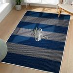mlb los angeles dodgers area rug non slip baseball carpet home decor gift idea for fans living room lad65