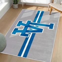 MLB Los Angeles Dodgers Area Rug Non-Slip Baseball Carpet Home Decor Gift Idea For Fans LAD71