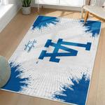 mlb los angeles dodgers area rug non slip baseball carpet home decor gift idea for fans living room lad8