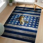 mlb los angeles dodgers area rug non slip baseball carpet home decor gift idea for fans living room lad81