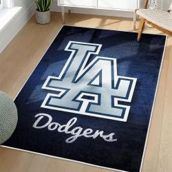 MLB Los Angeles Dodgers Area Rug Non-Slip Baseball Carpet Home Decor Gift Idea For Fans LAD92