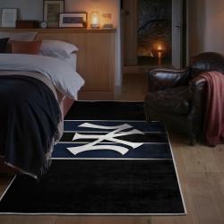 mlb new york yankees area rug non slip baseball carpet home decor gift idea for fans bedroom nyy10