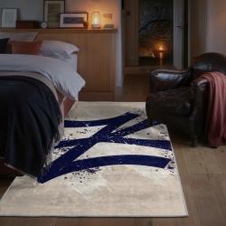 mlb new york yankees area rug non slip baseball carpet home decor gift idea for fans bedroom nyy105