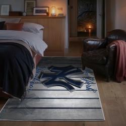 mlb new york yankees area rug non slip baseball carpet home decor gift idea for fans bedroom nyy107