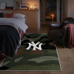 mlb new york yankees area rug non slip baseball carpet home decor gift idea for fans bedroom nyy114