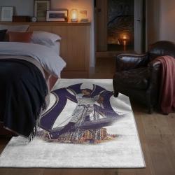 mlb new york yankees area rug non slip baseball carpet home decor gift idea for fans bedroom nyy127