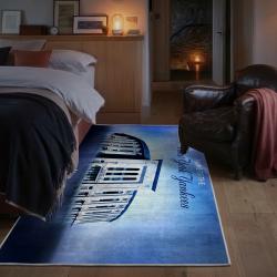 mlb new york yankees area rug non slip baseball carpet home decor gift idea for fans bedroom nyy134