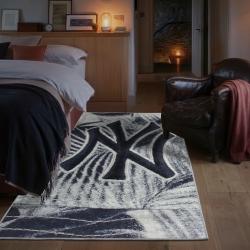 mlb new york yankees area rug non slip baseball carpet home decor gift idea for fans bedroom nyy165