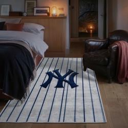 mlb new york yankees area rug non slip baseball carpet home decor gift idea for fans bedroom nyy173