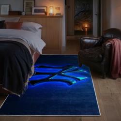 mlb new york yankees area rug non slip baseball carpet home decor gift idea for fans bedroom nyy31