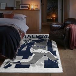 mlb new york yankees area rug non slip baseball carpet home decor gift idea for fans bedroom nyy66