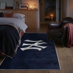 mlb new york yankees area rug non slip baseball carpet home decor gift idea for fans bedroom nyy68