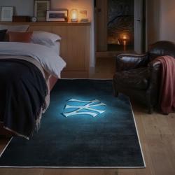 mlb new york yankees area rug non slip baseball carpet home decor gift idea for fans bedroom nyy72