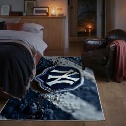 mlb new york yankees area rug non slip baseball carpet home decor gift idea for fans bedroom nyy82