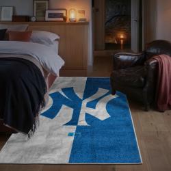 mlb new york yankees area rug non slip baseball carpet home decor gift idea for fans bedroom nyy96